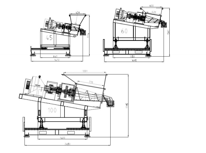 11КВ определяют/обогревательная камера штрангпресса фидера силы винта близнеца для ЛДПЭ ХДПЭ