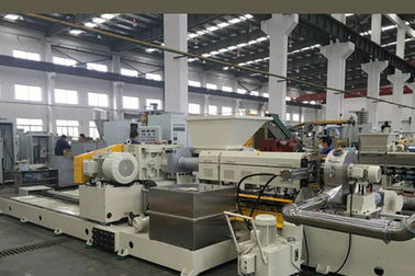 Wet Granulation Plastic Pelletizing Machine , Twin / Single Screw Extruder