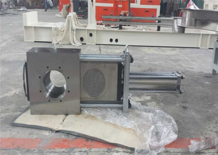 Double Plate Type Continuous Screen Changer For Plastic Granules Making Machine